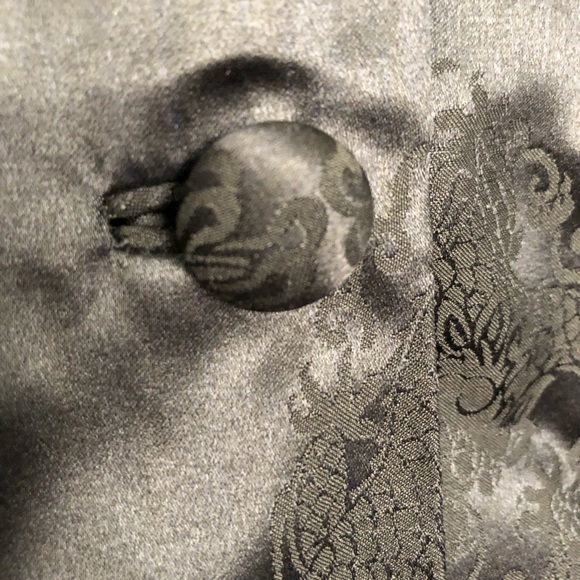 Vintage silk 1990s Jacket cropped - Picture 2 of 6